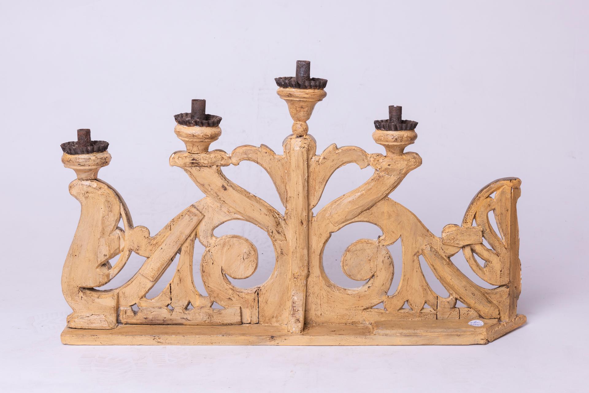 French Antique Large Candlesticks For Sale