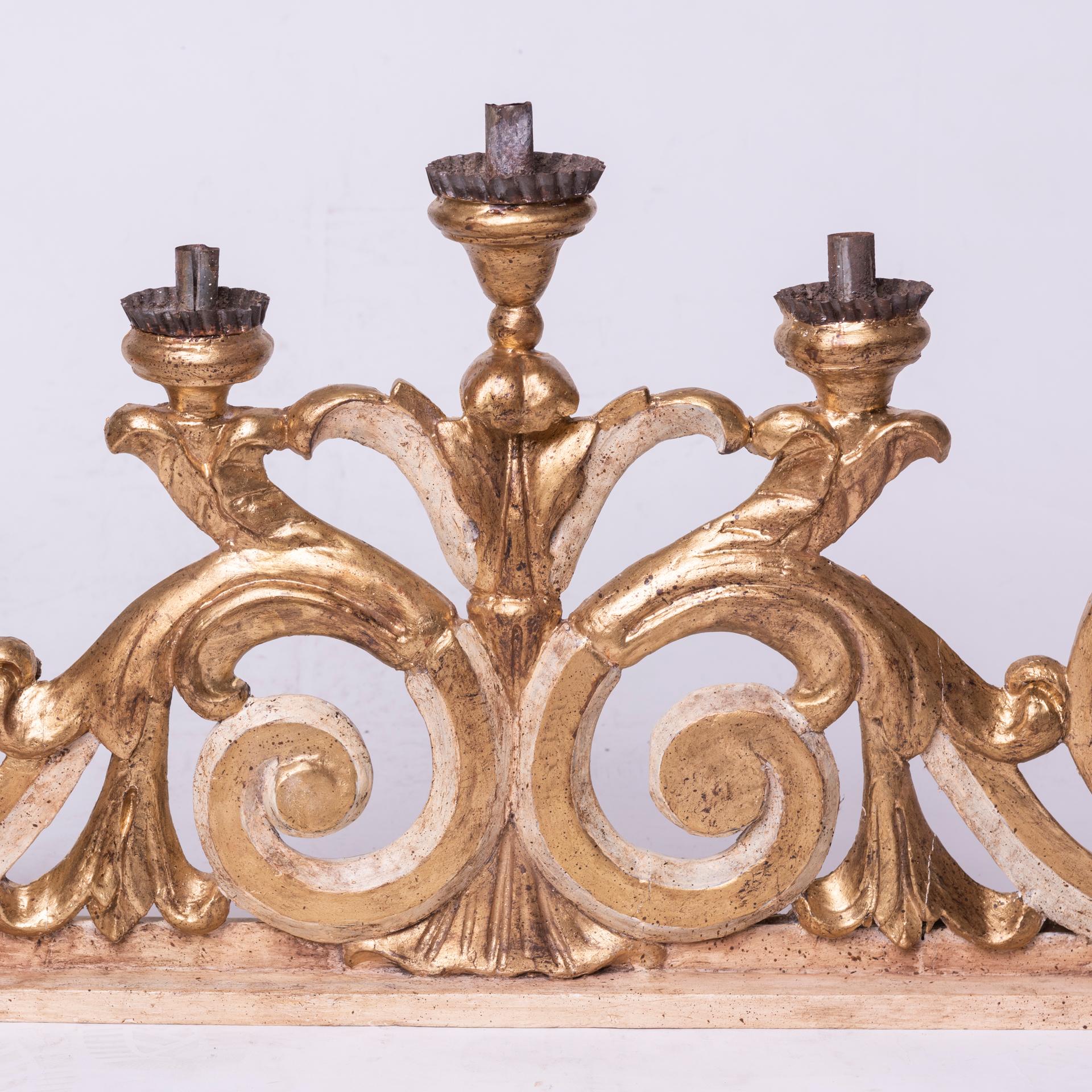Antique Large Candlesticks In Excellent Condition For Sale In Alessandria, Piemonte