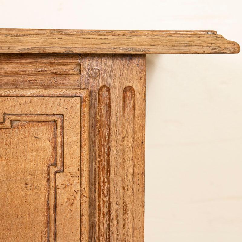 Antique Large Chest of Bleached Oak Drawers from France 3