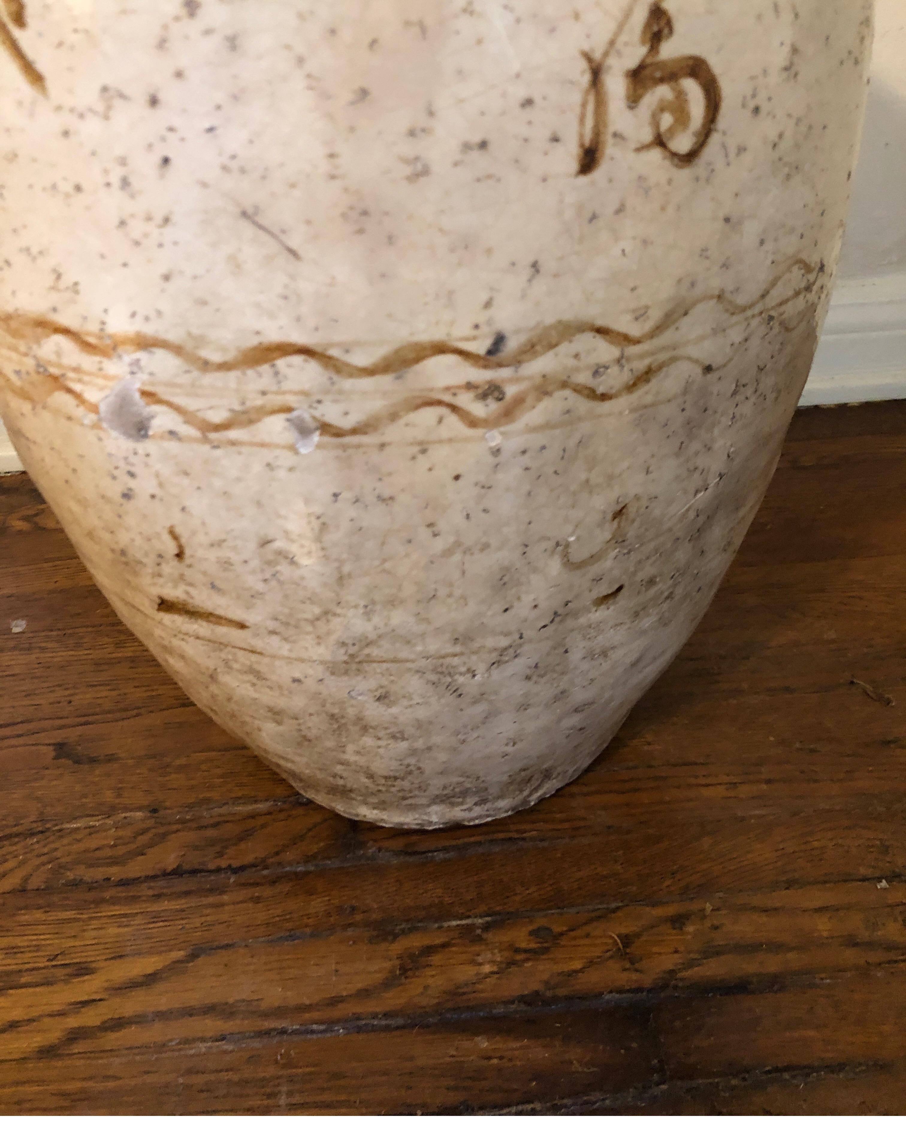 Antique Large Cizhou Vase Stoneware Pottery/Vessel In Good Condition In Los Angeles, CA