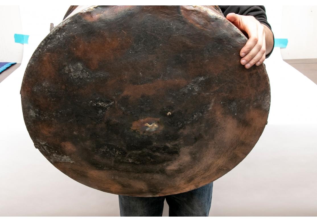 Rustic Antique Large Copper Cauldron