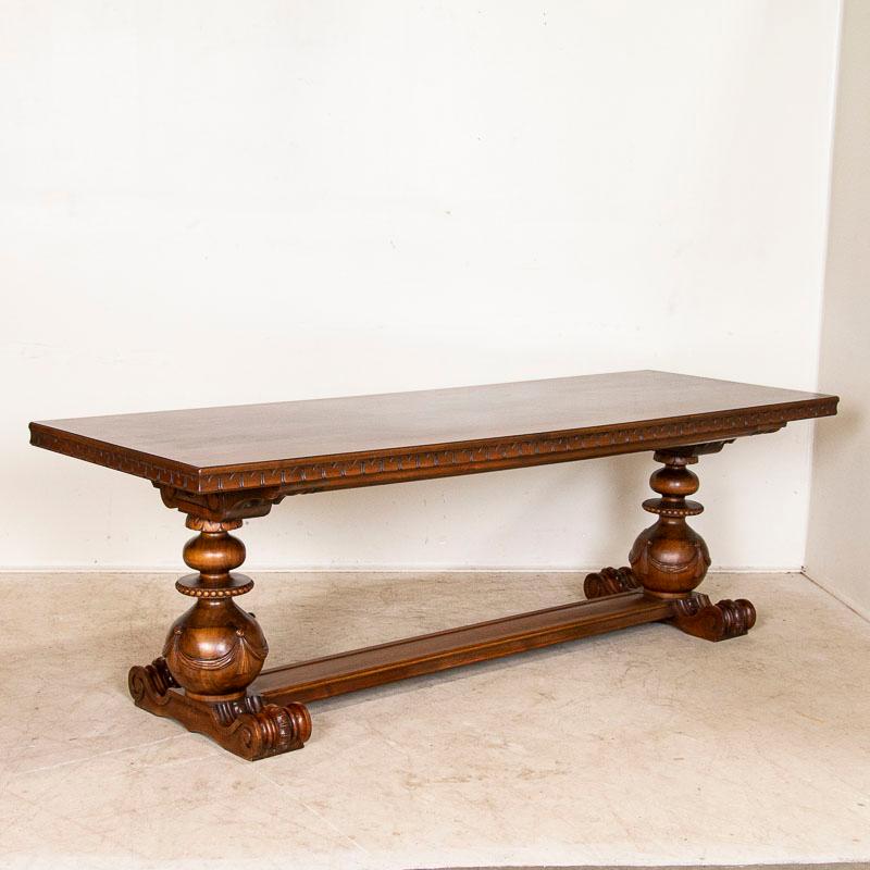 Danish Antique Large Dining Table Refectory Table from Denmark