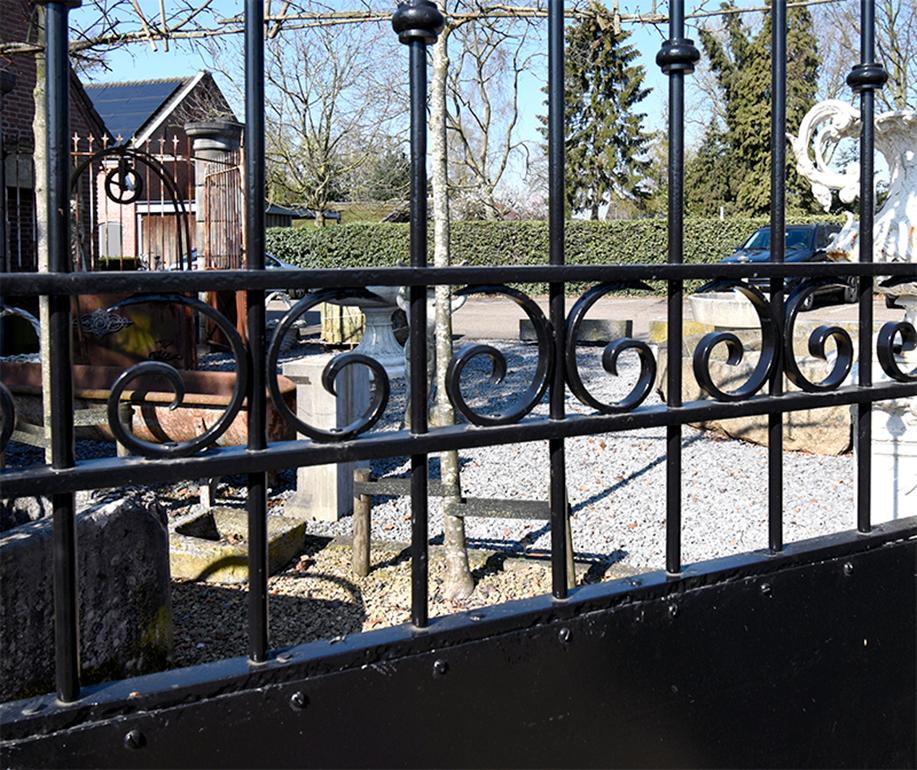 French Antique Large Double Entry Gate, 19th Century