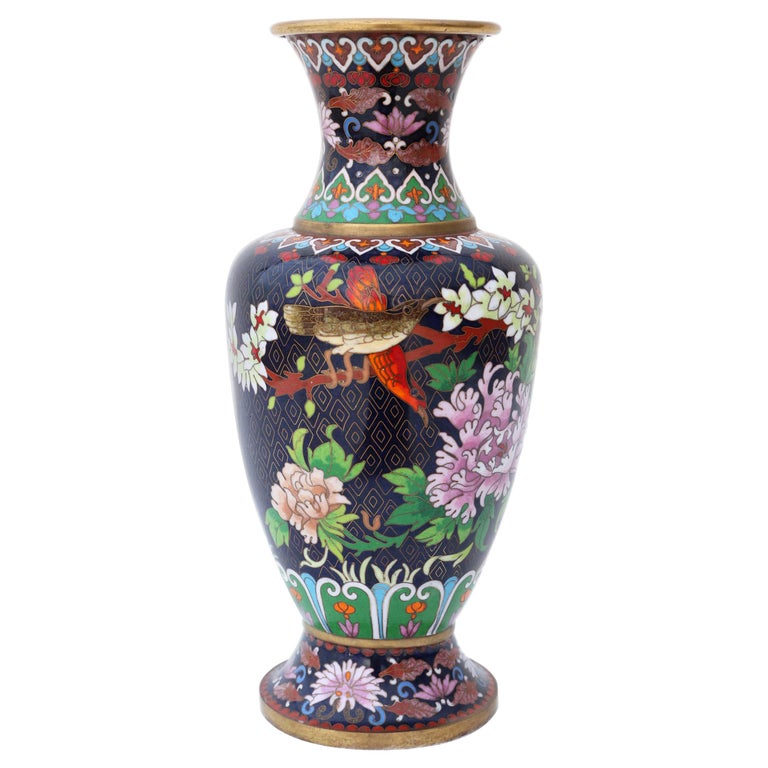 Cloisonne Vases - 290 For Sale on 1stDibs | chinese cloisonne vase, cloisonne  vase value, antique cloisonne vase
