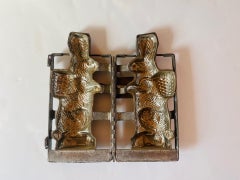 Antique Large Easter Bunny Chocolate Mold Circa 1900