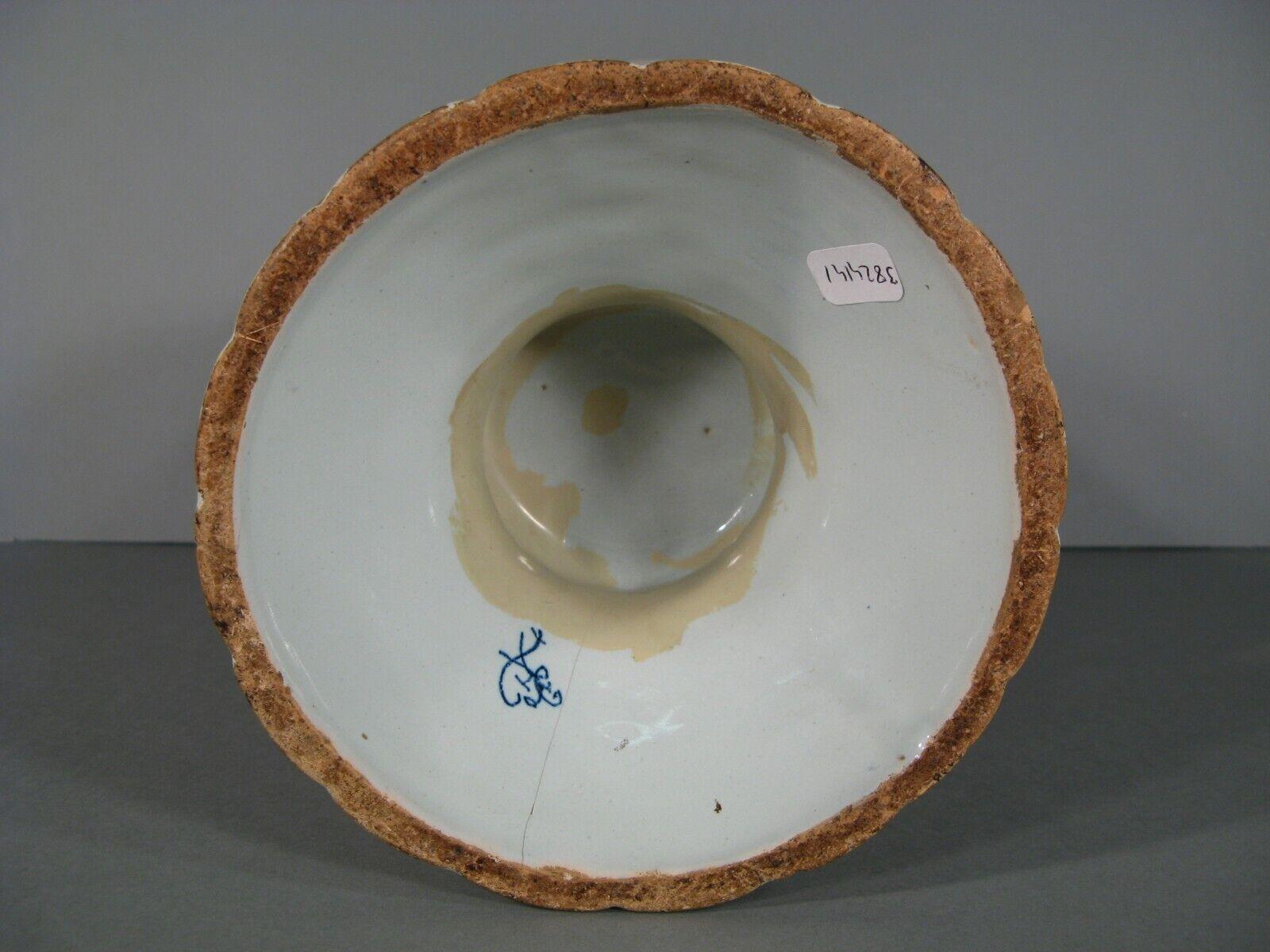 Antique Large Faience Vase 