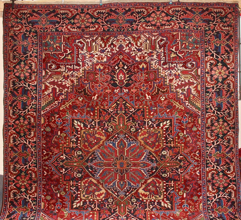 Antique Large, Fine Orient Rug, Carpet, Hand Knotted For Sale at 1stDibs