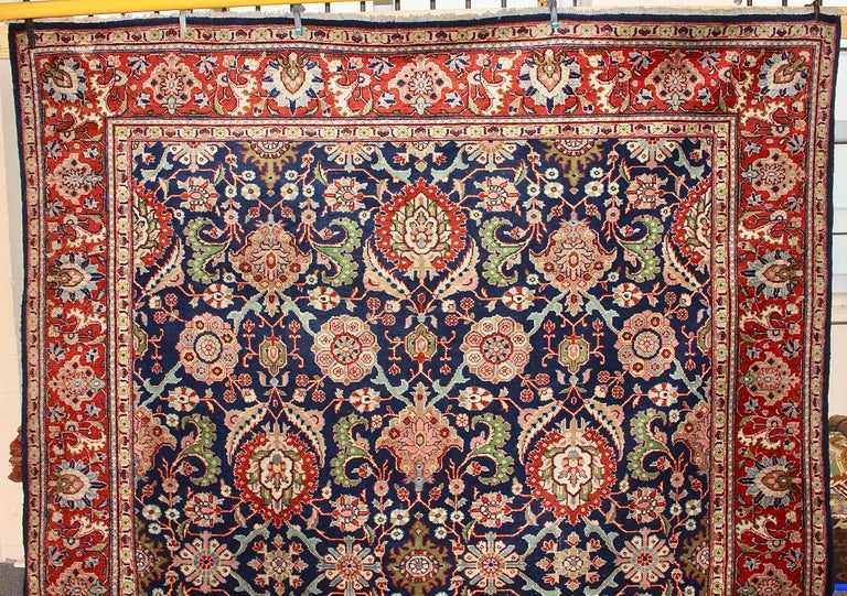 Antique Large, Fine Orient Rug, Carpet, Hand Knotted For Sale at 1stDibs