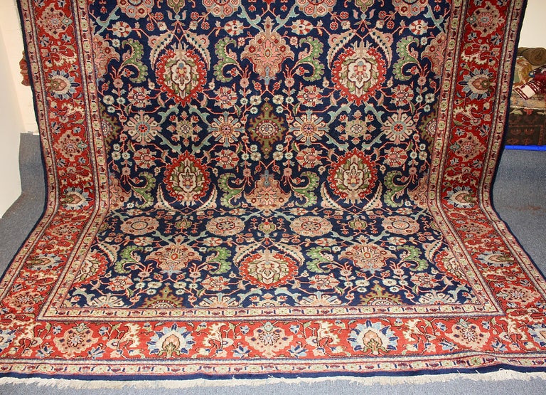 Antique Large, Fine Orient Rug, Carpet, Hand Knotted For Sale at 1stDibs
