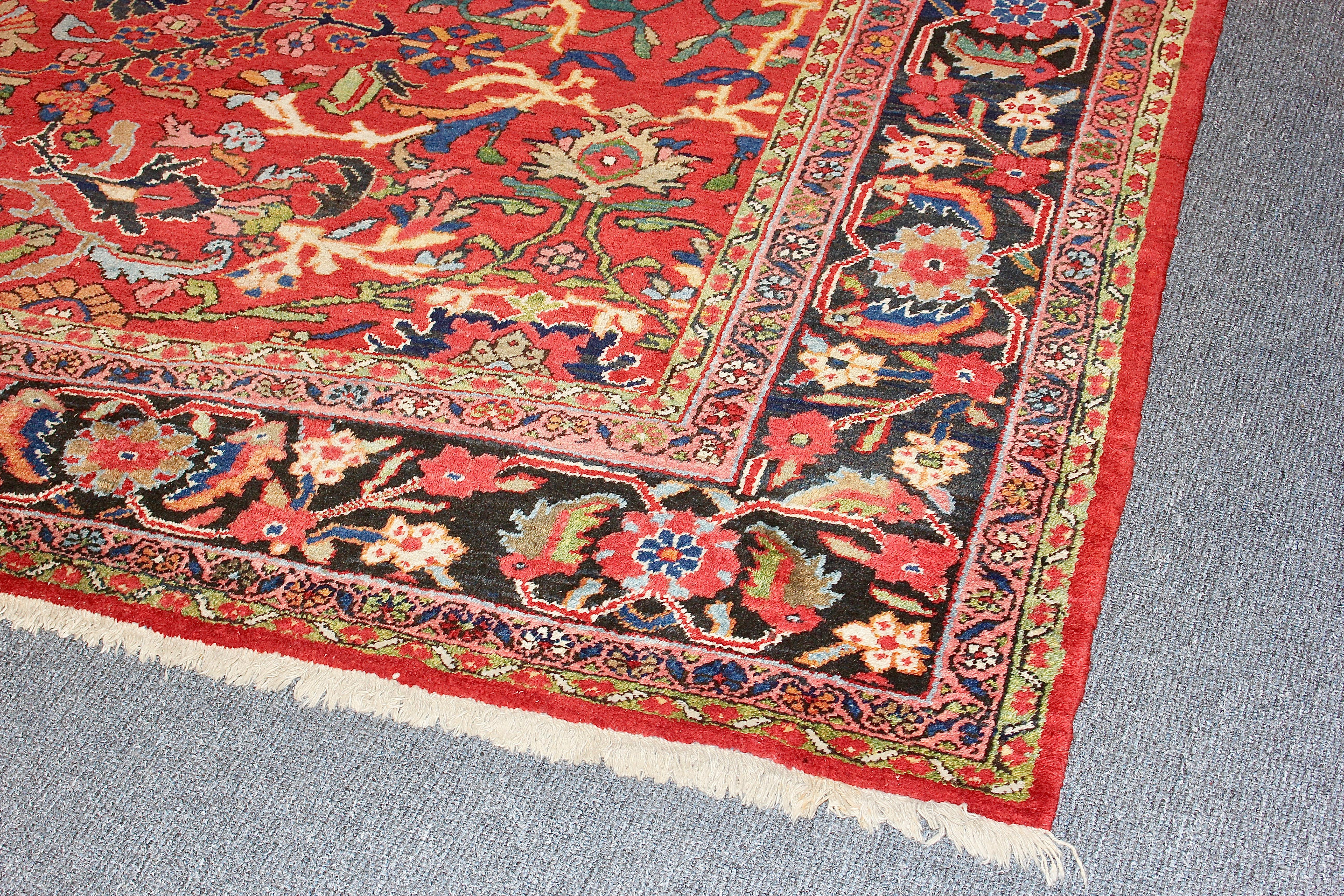 Antique Large, Fine Orient Rug, Carpet, Hand Knotted For Sale 1