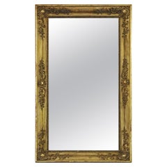 Antique large fine quality gilt overmantle wall mirror 19th Century Antique large fine quality gilt overmantle wall mirror 19th Century