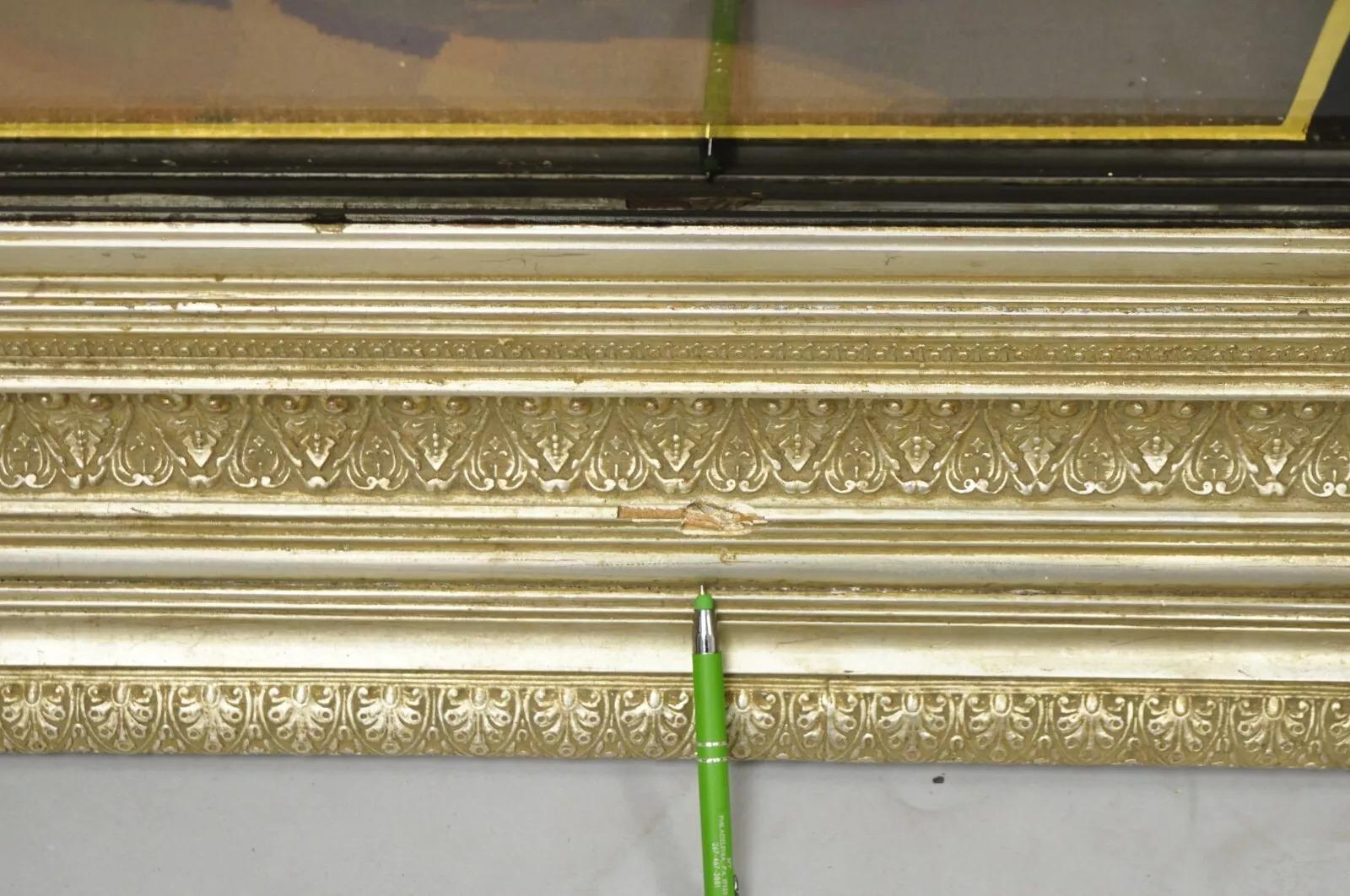 Antique tapisserie encadrée « Catherine d'Aragon et Cardinal Wolsey » en vente 2