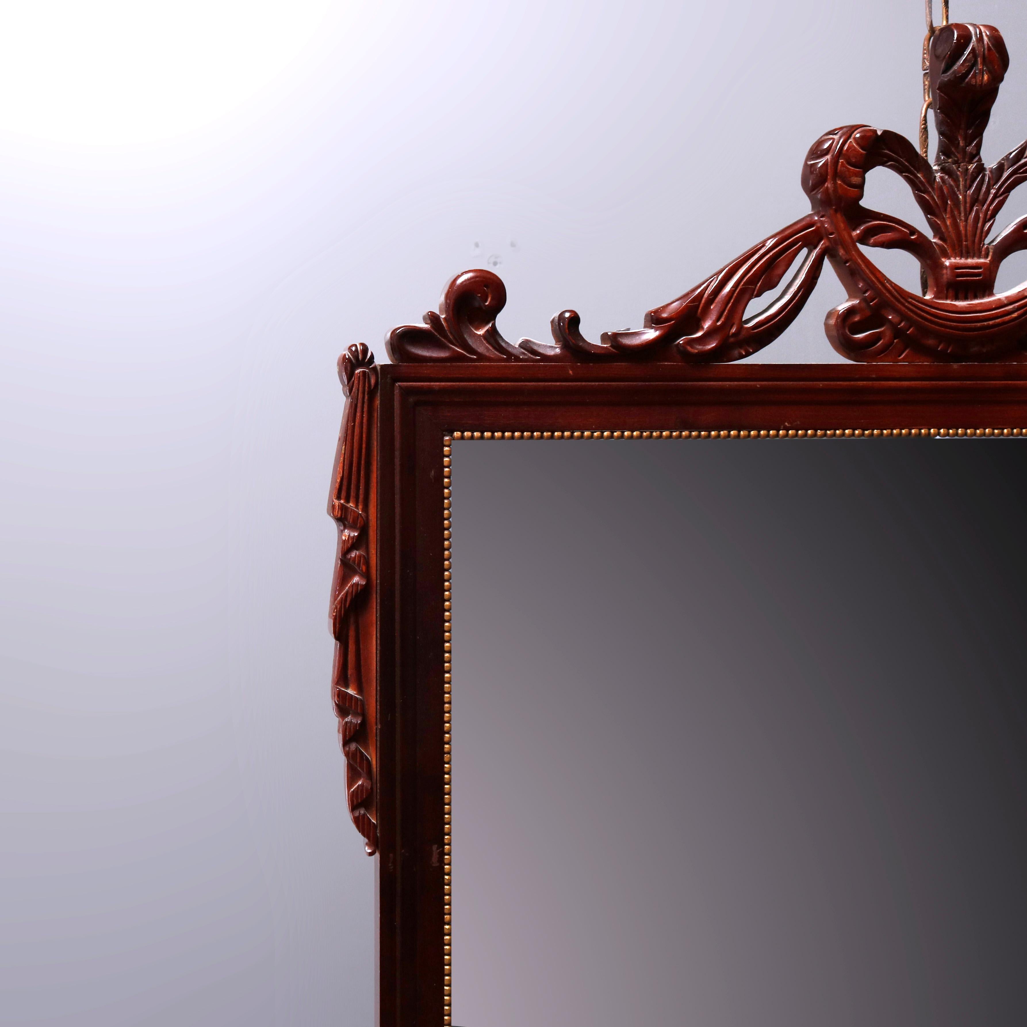 fleur de lis mirror large