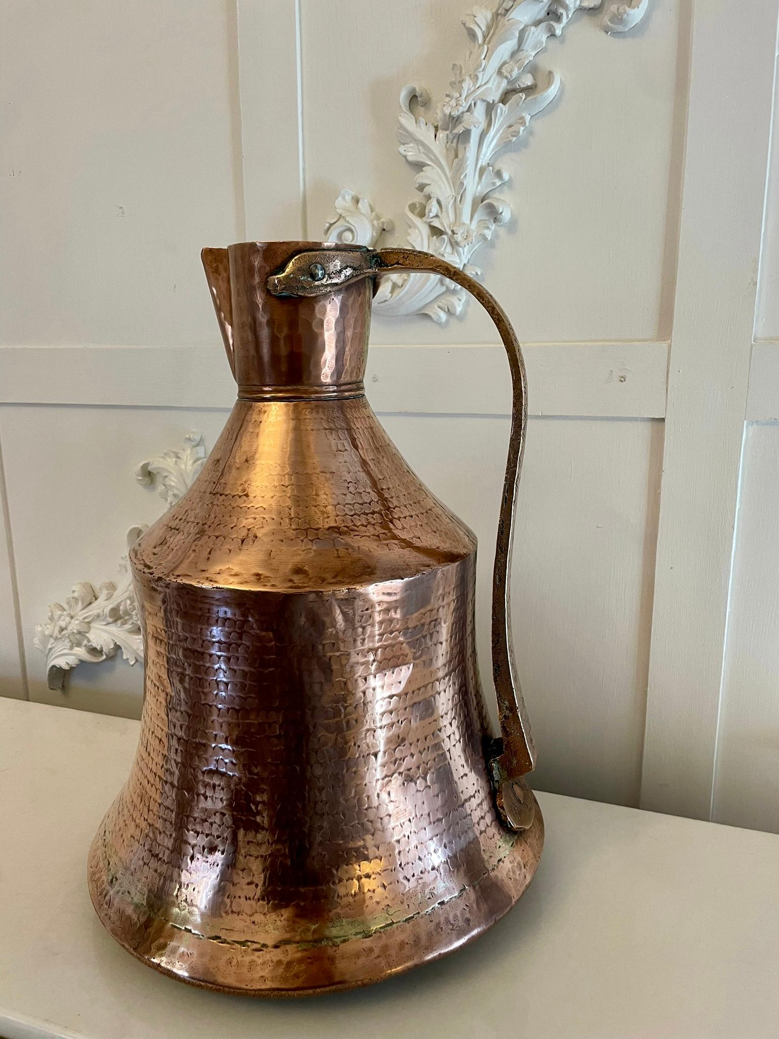 large copper jug