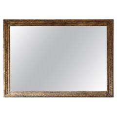 Antique Large Gilt 19th Century Overmantle or Wall Mirror Antique Large Gilt 19th Century Overmantle or Wall Mirror