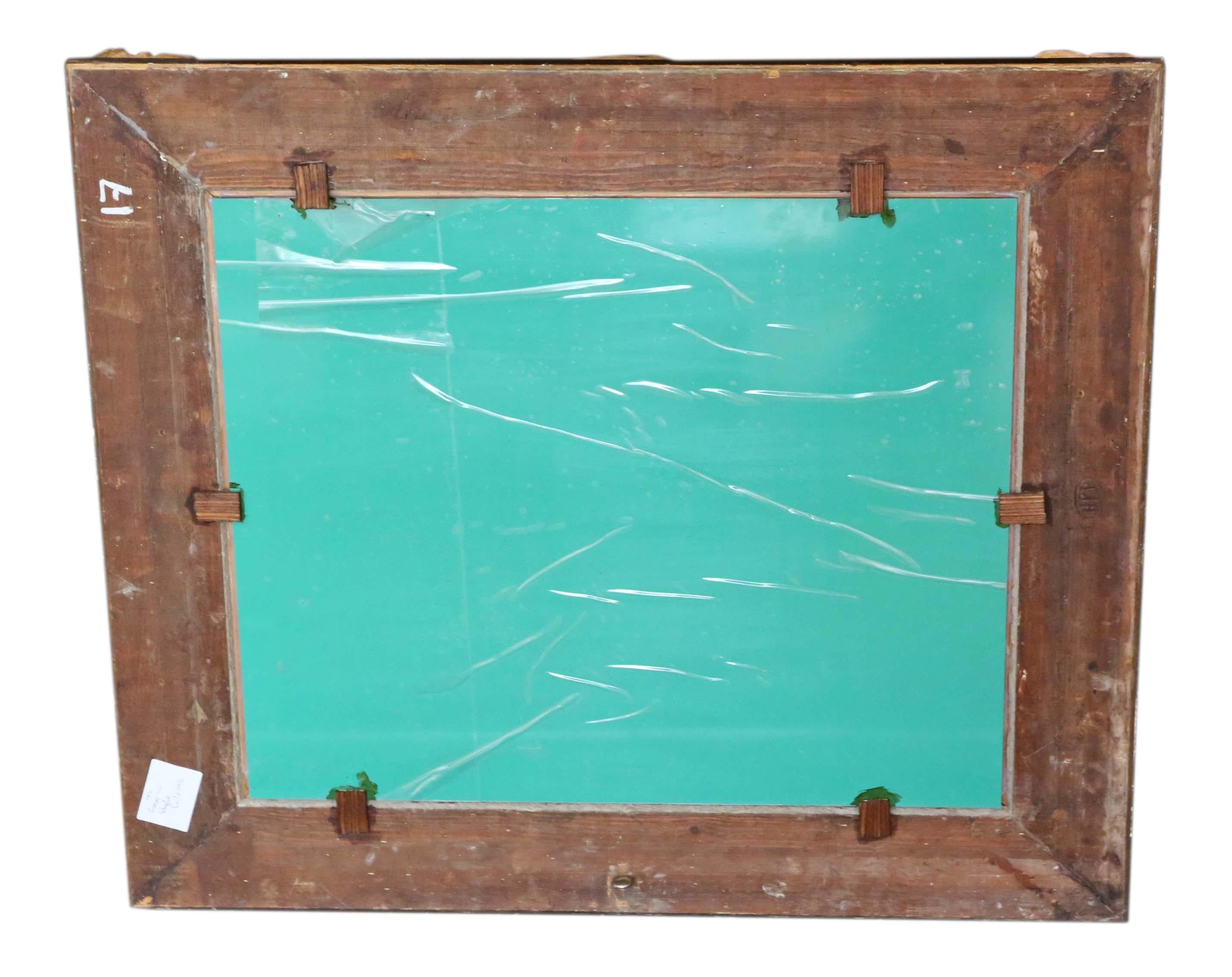 Antique Mirror, grande specchio da parete dorato, XIX secolo in vendita 2