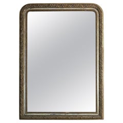 Antique Large Gilt Wall Mirror Overmantle, 19th Century