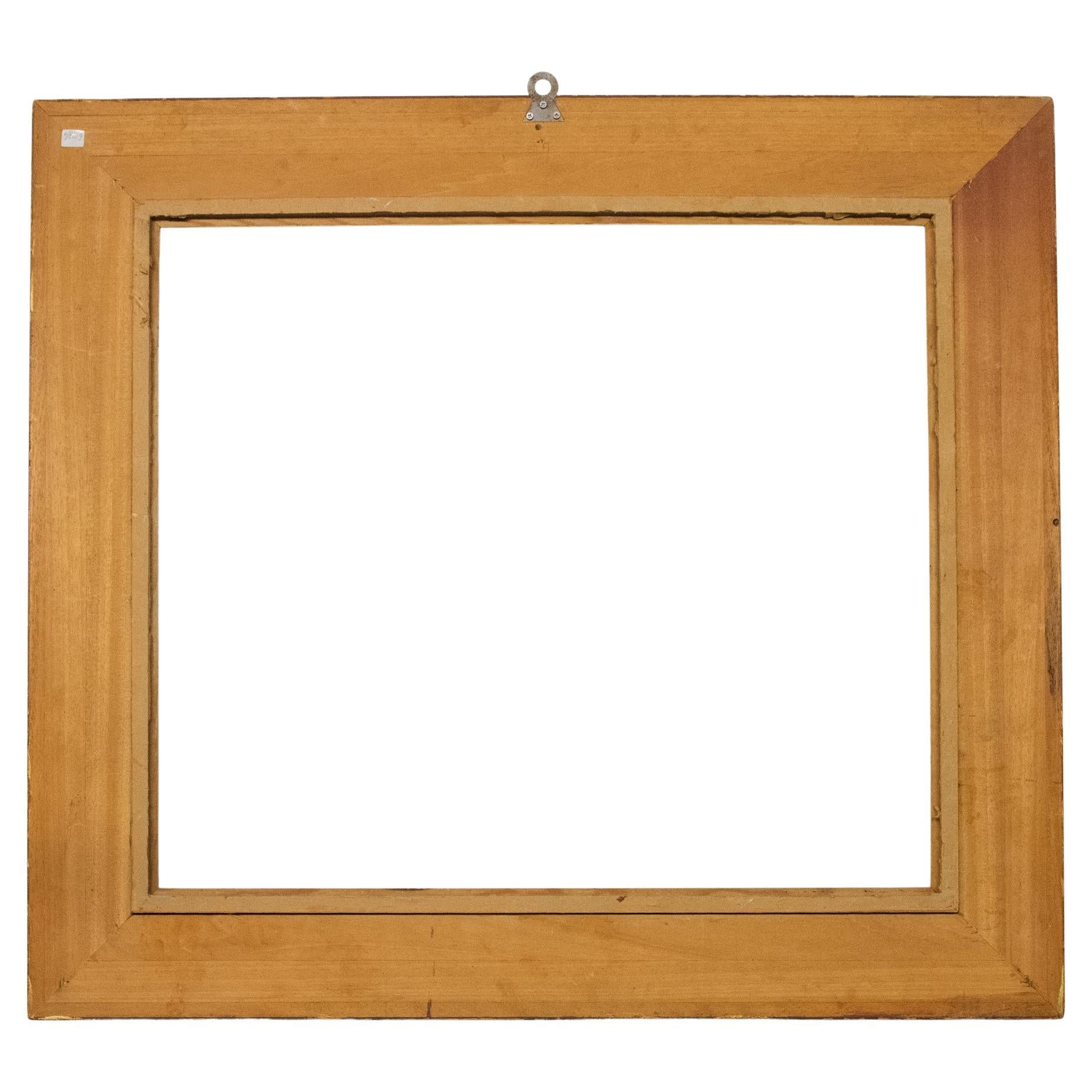 O/8129 - Antique large giltwood frame, perfect for a painting or for a mirror. I have other ones, that I'm publishing gradually with interesting prices because I want to close my activities.