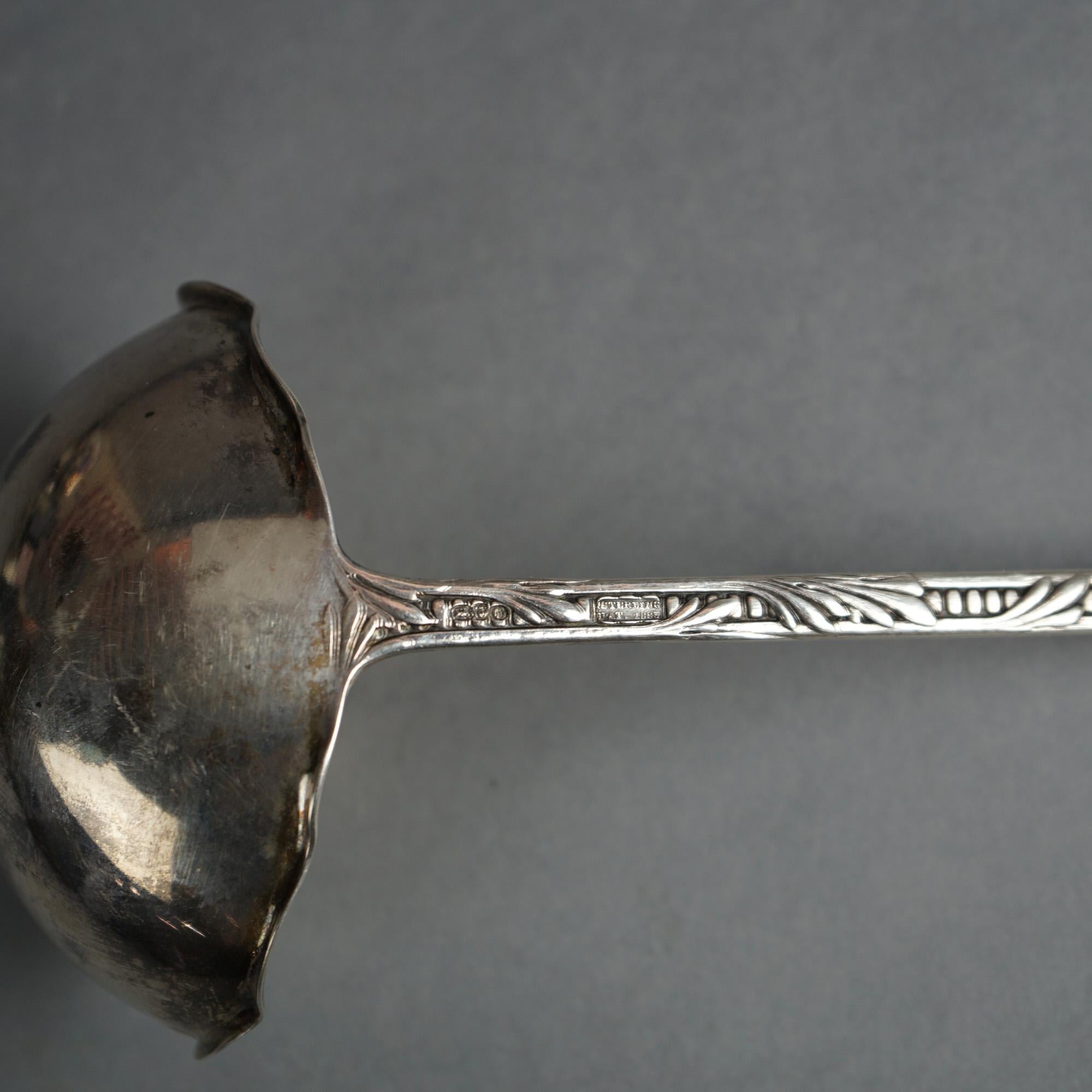 Antique Large Gorham Sterling Silver Ladle C1890 For Sale 6