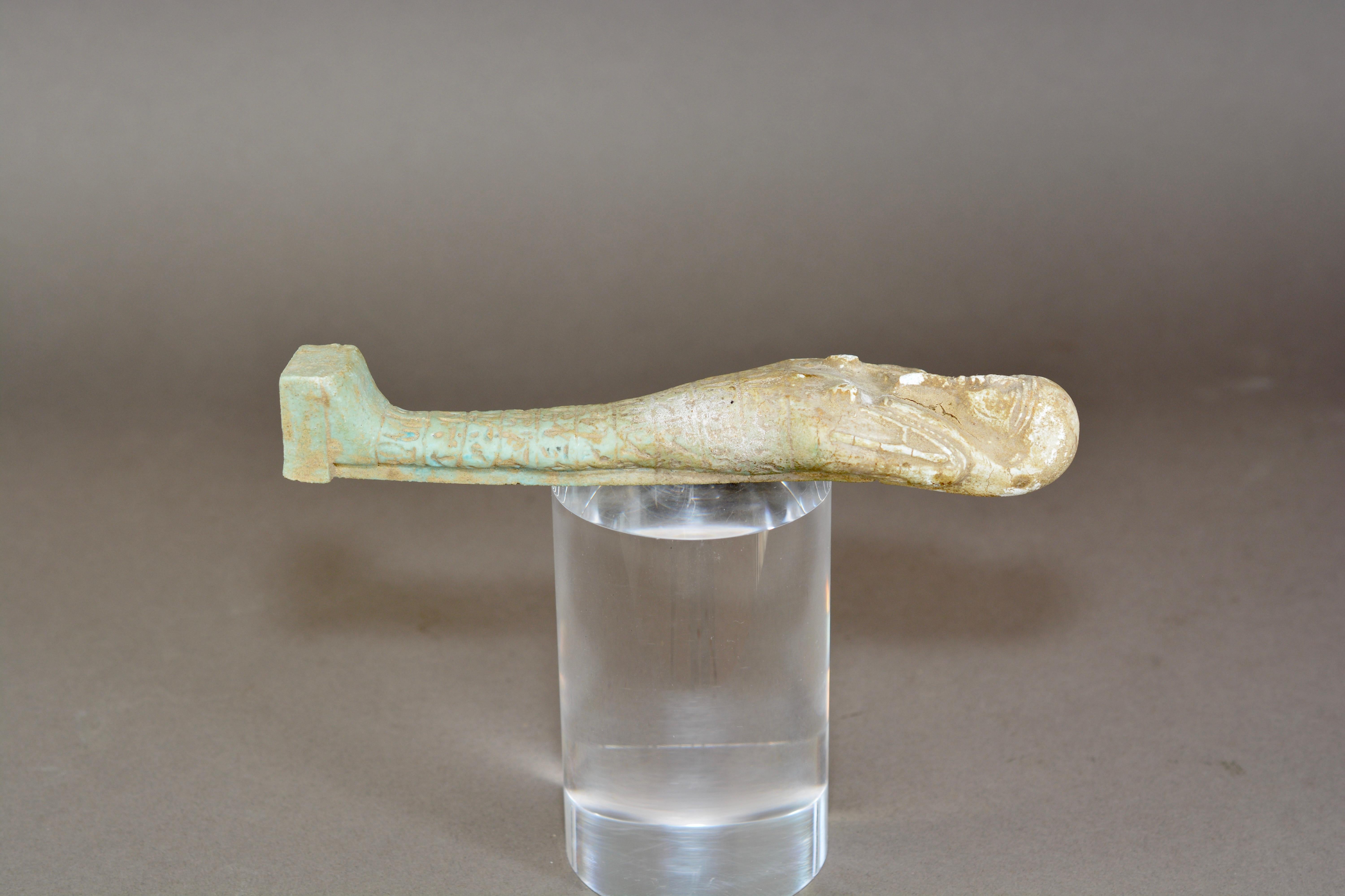 Antique Large Grand Tour Egyptian Shabti, circa 1900 In Good Condition For Sale In London, Greenwich