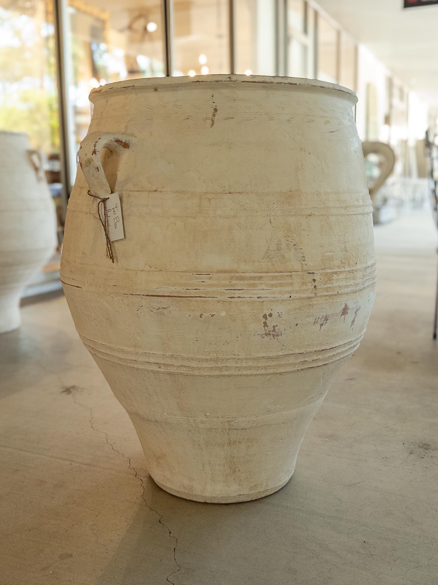 Gran maceta griega antigua de terracota Griego en venta
