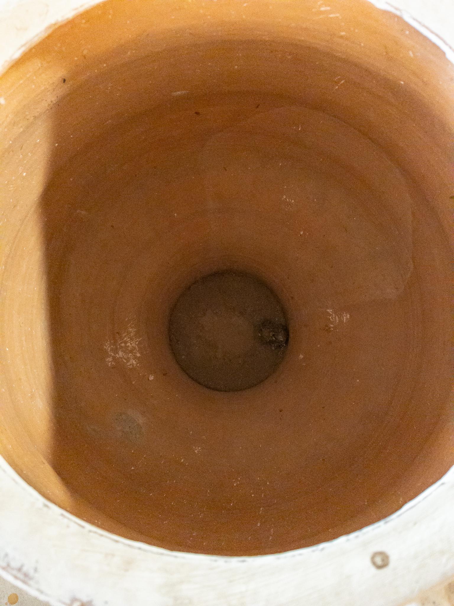 XIXe siècle Grand pot grec antique en terre cuite