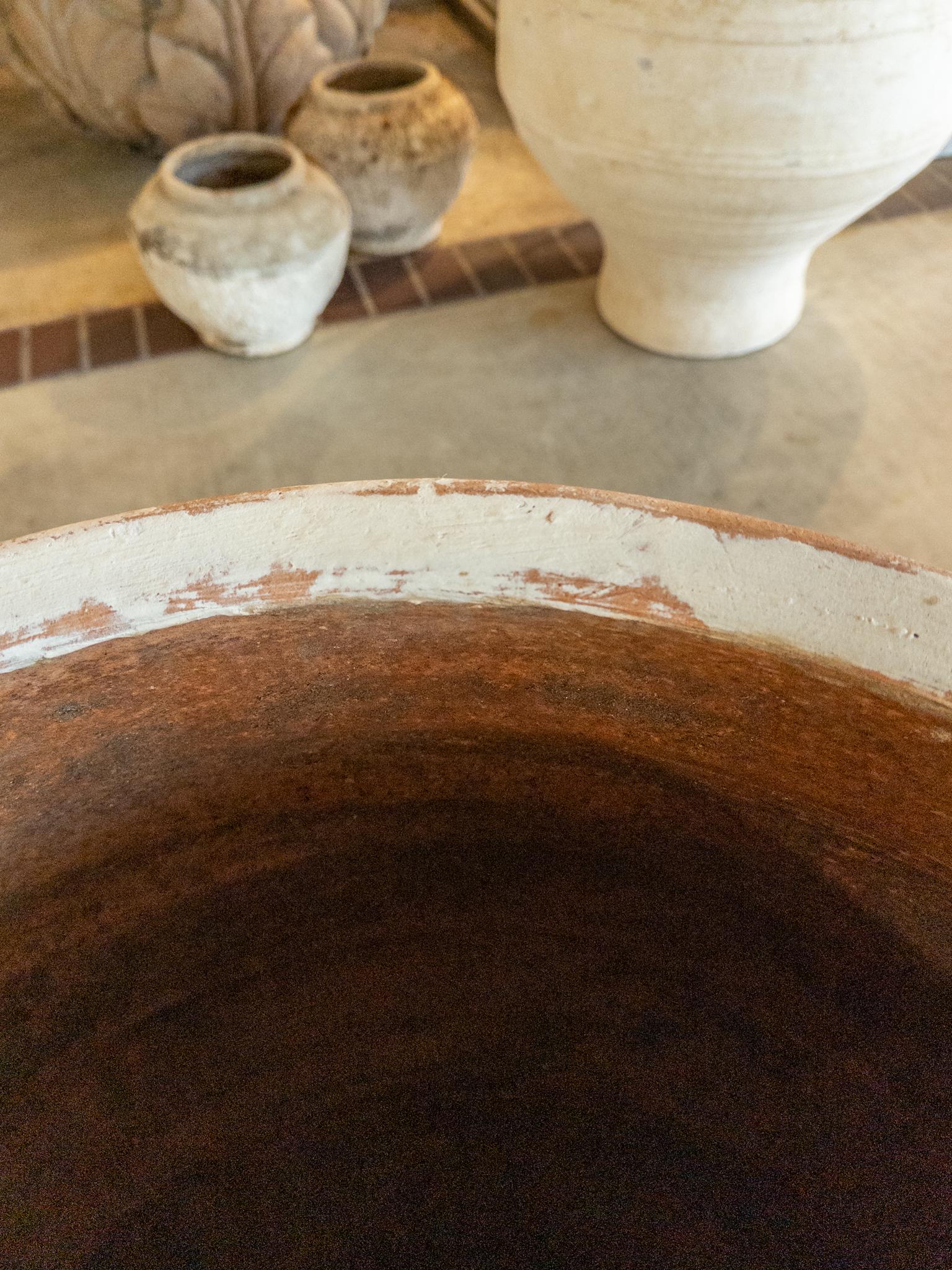 Gran maceta griega antigua de terracota en venta 2