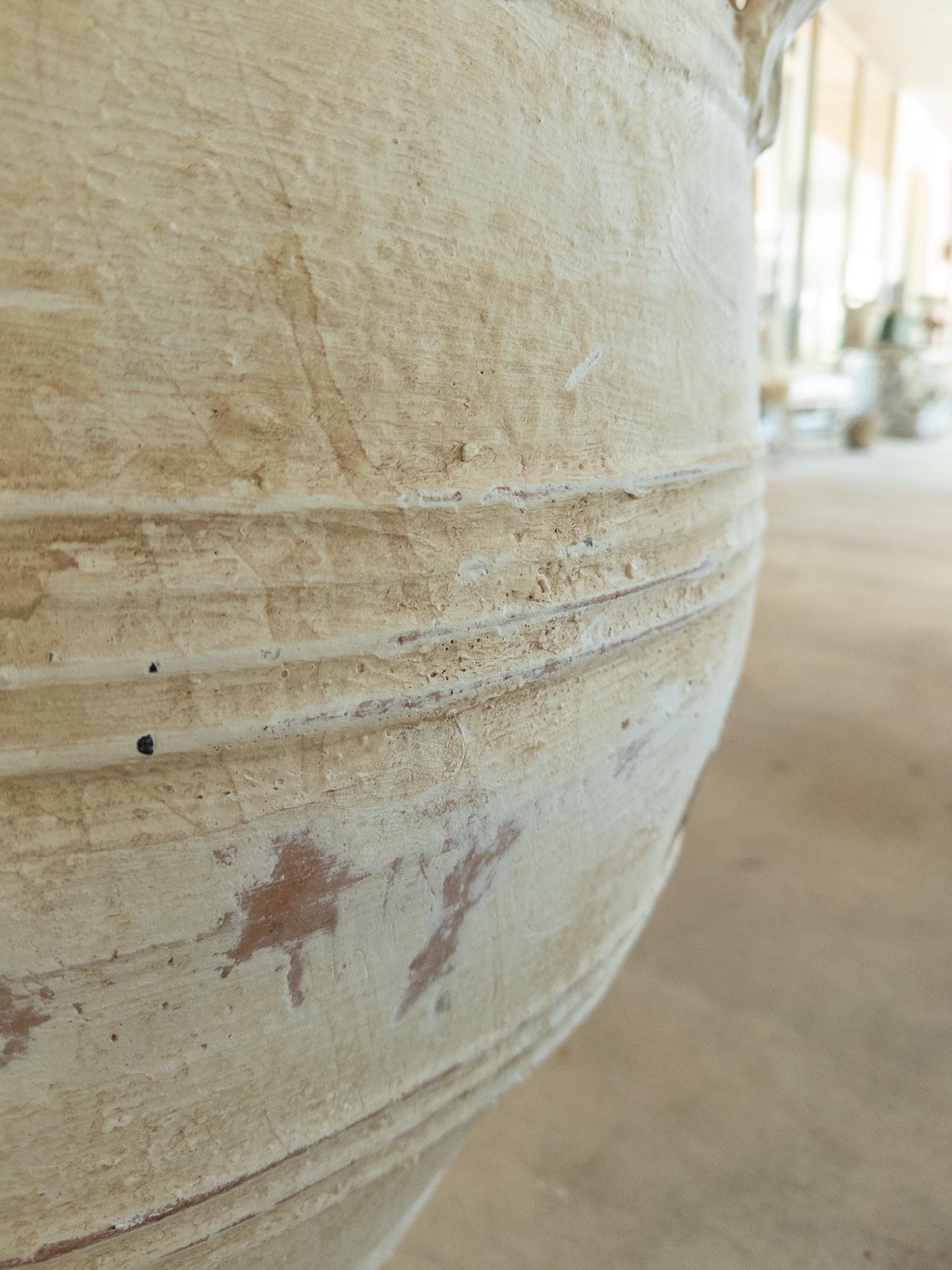 Gran maceta griega antigua de terracota en venta 3