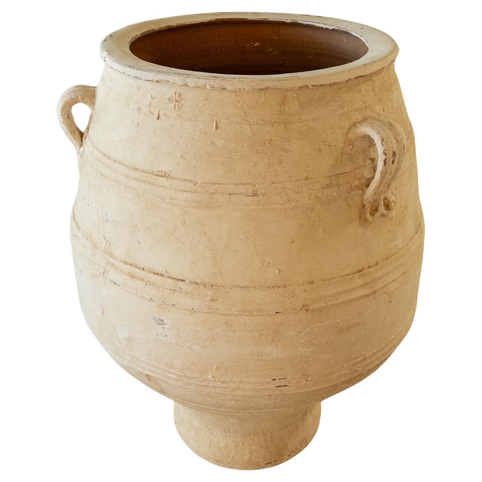 Antique Large Greek Terracotta Pot