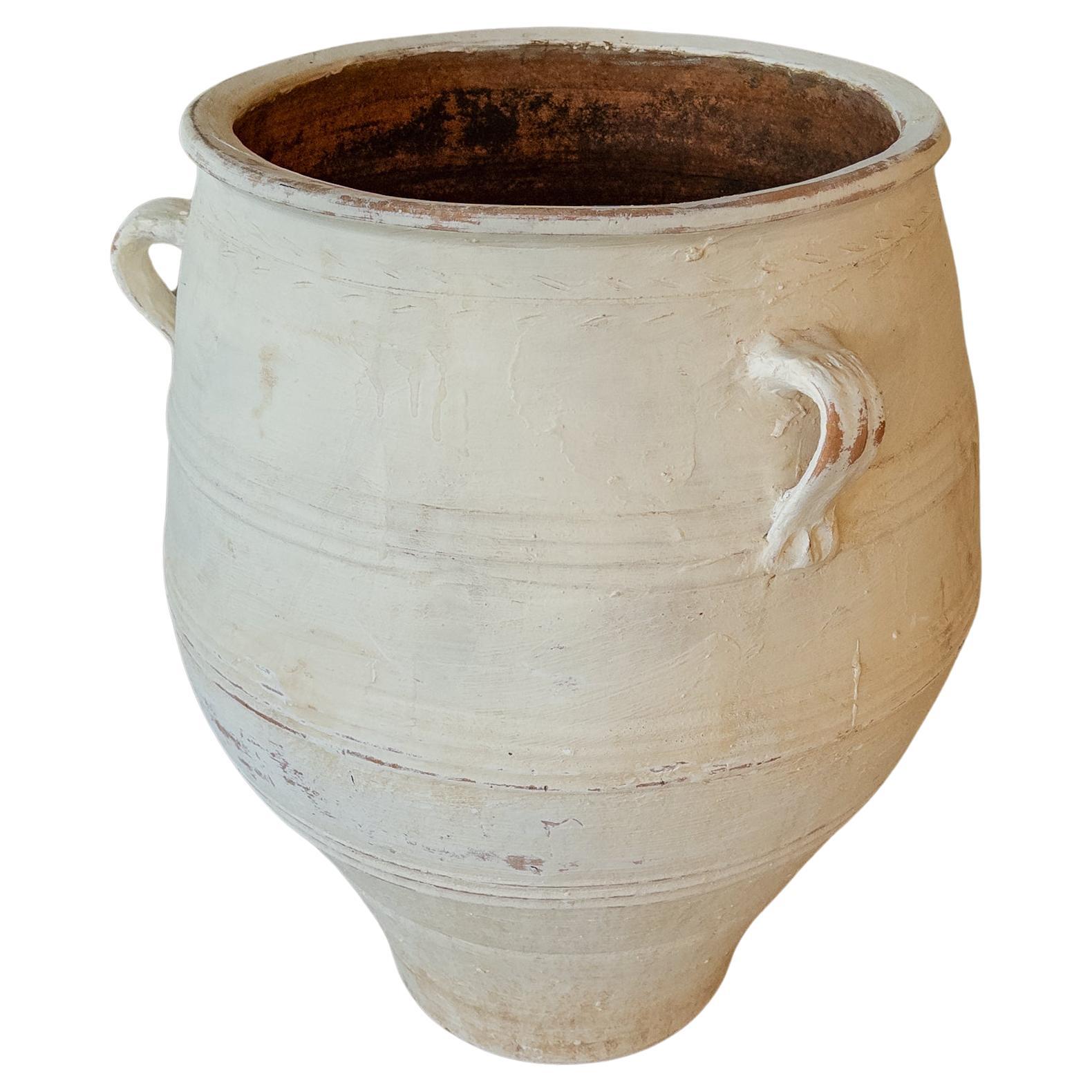 Antique Large Greek Terracotta Pot