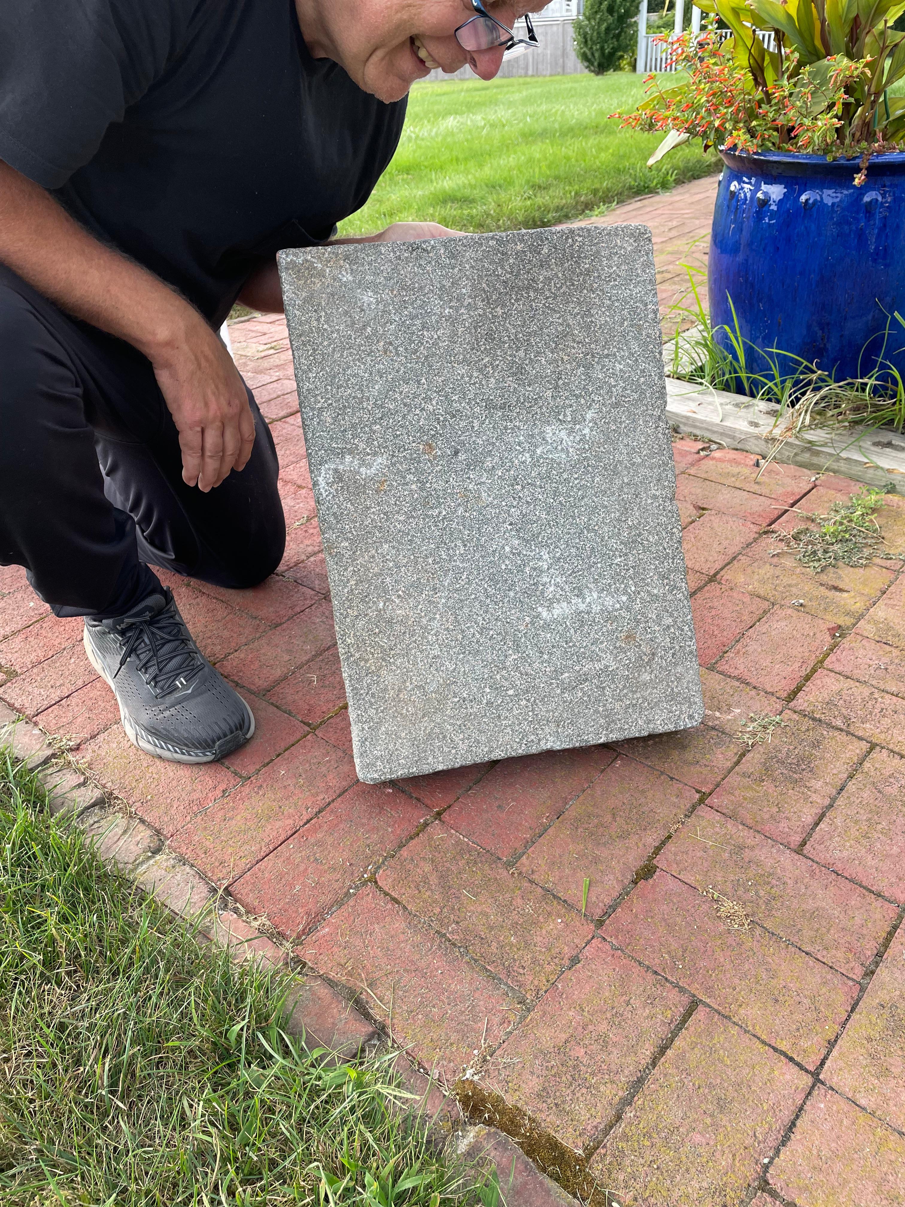 Piedra grande antigua de jardín tallada a mano, siglo XIX Qing en venta