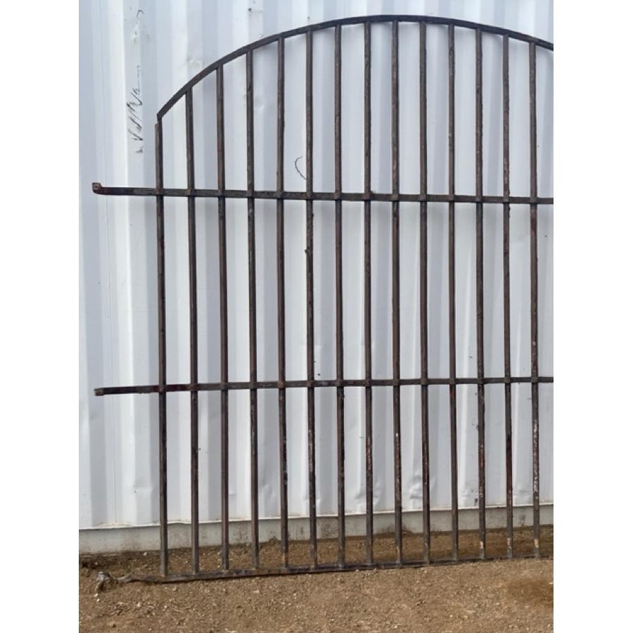Antique Large Iron Hand Forged Grid For Sale 1