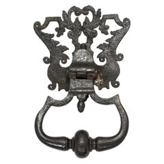 Door Knocker, Antique Iron