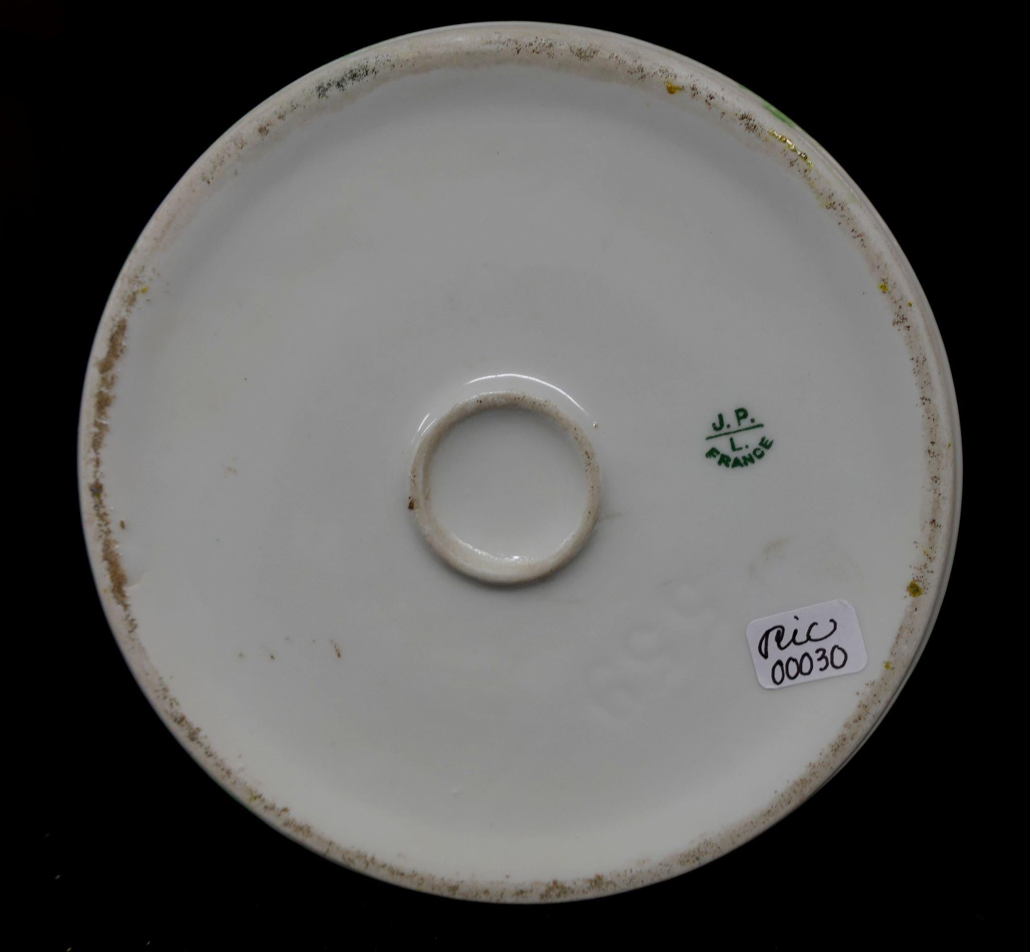 Antique Large JP French Floral Tankard, #Ric00030 en venta 4