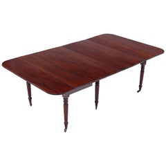 Antique Large Mahogany Extending Dining Table 19th Century Gillows