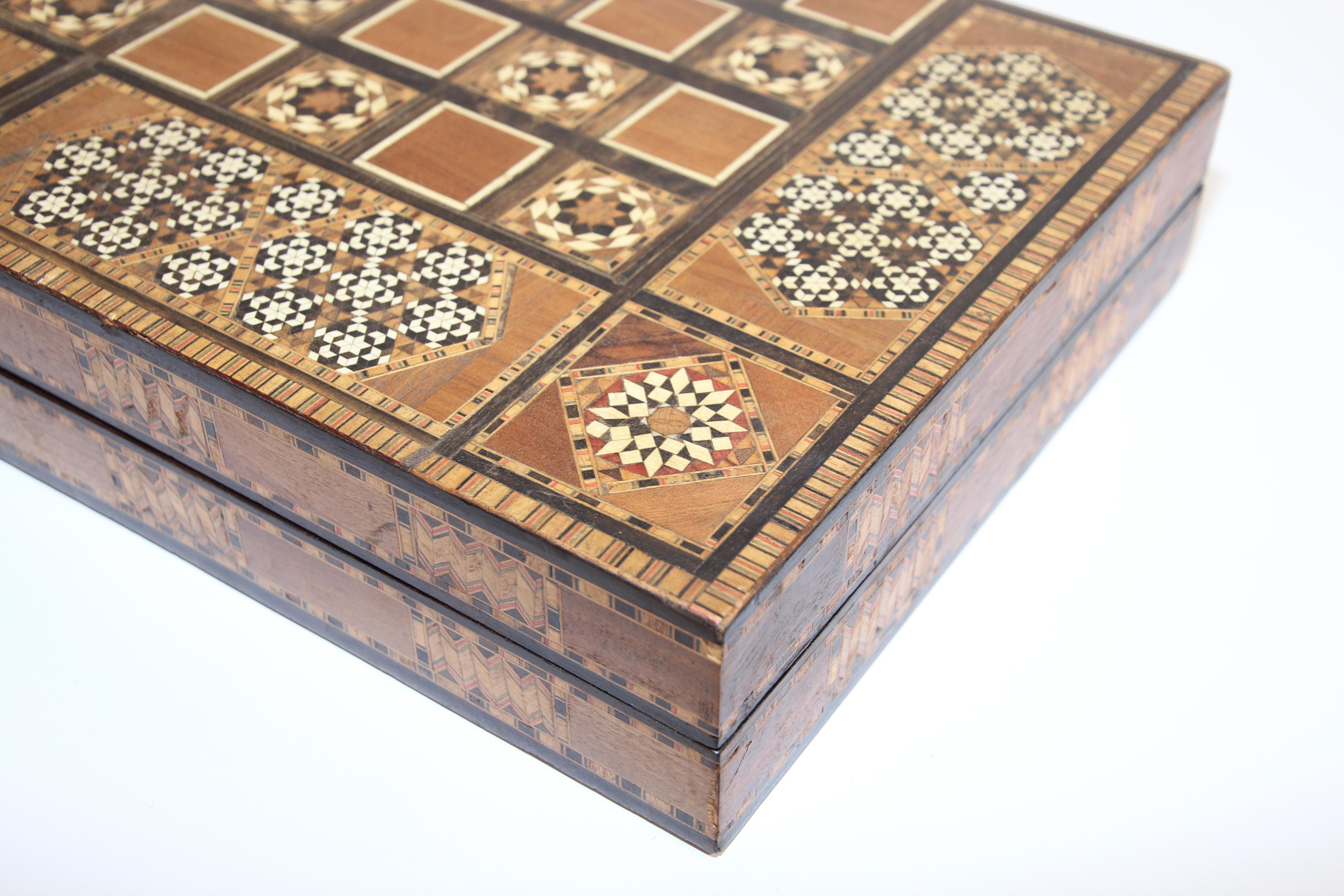 middle eastern backgammon set