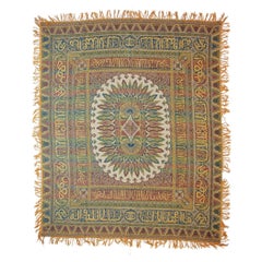 Antique Large Moorish Silk Textile Granada Spain Islamic Art