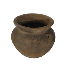 Antique Large Neoclassical Terra Cotta Garden Urn Patio Planter C1910