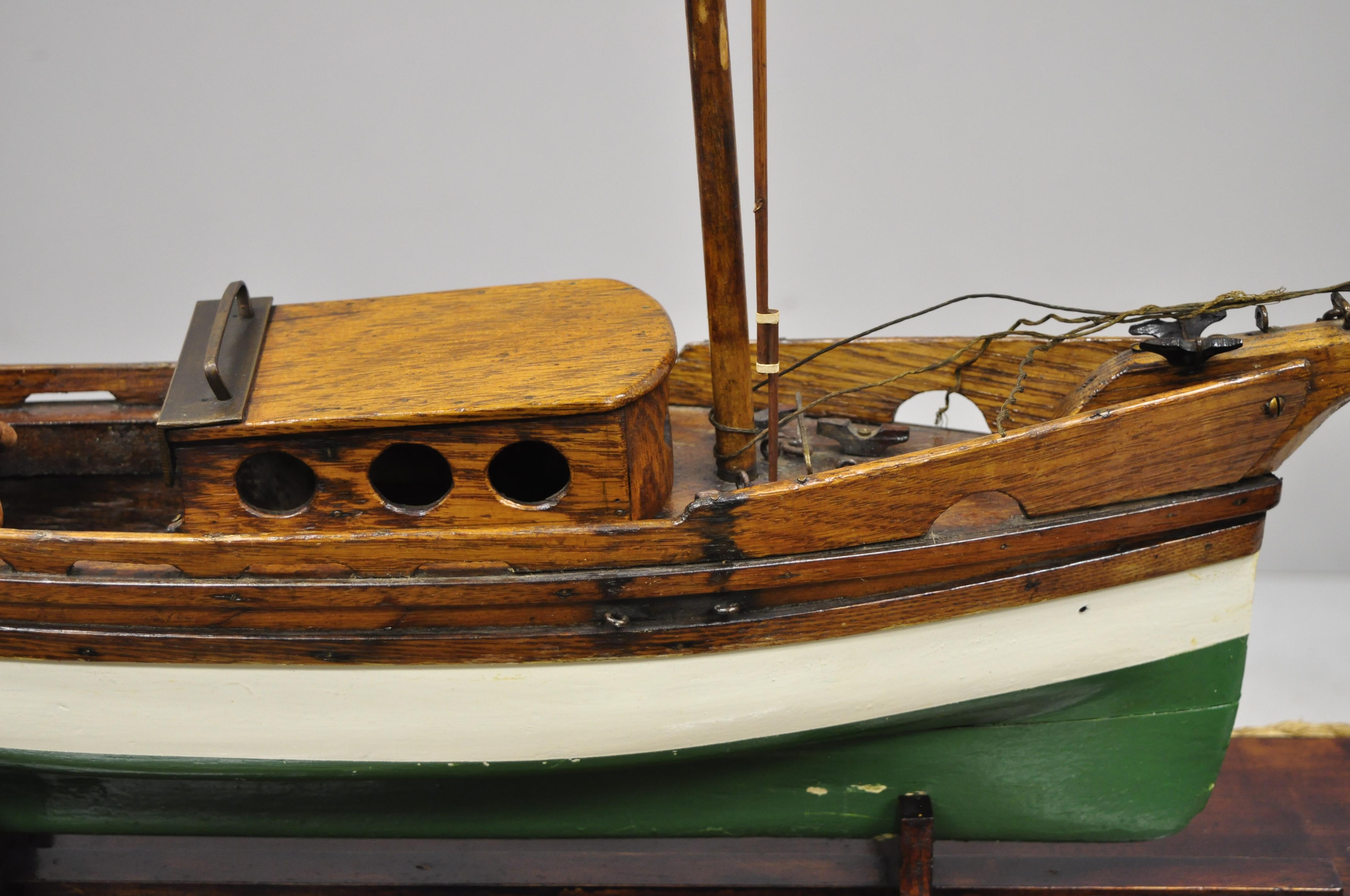 antique sailboat model