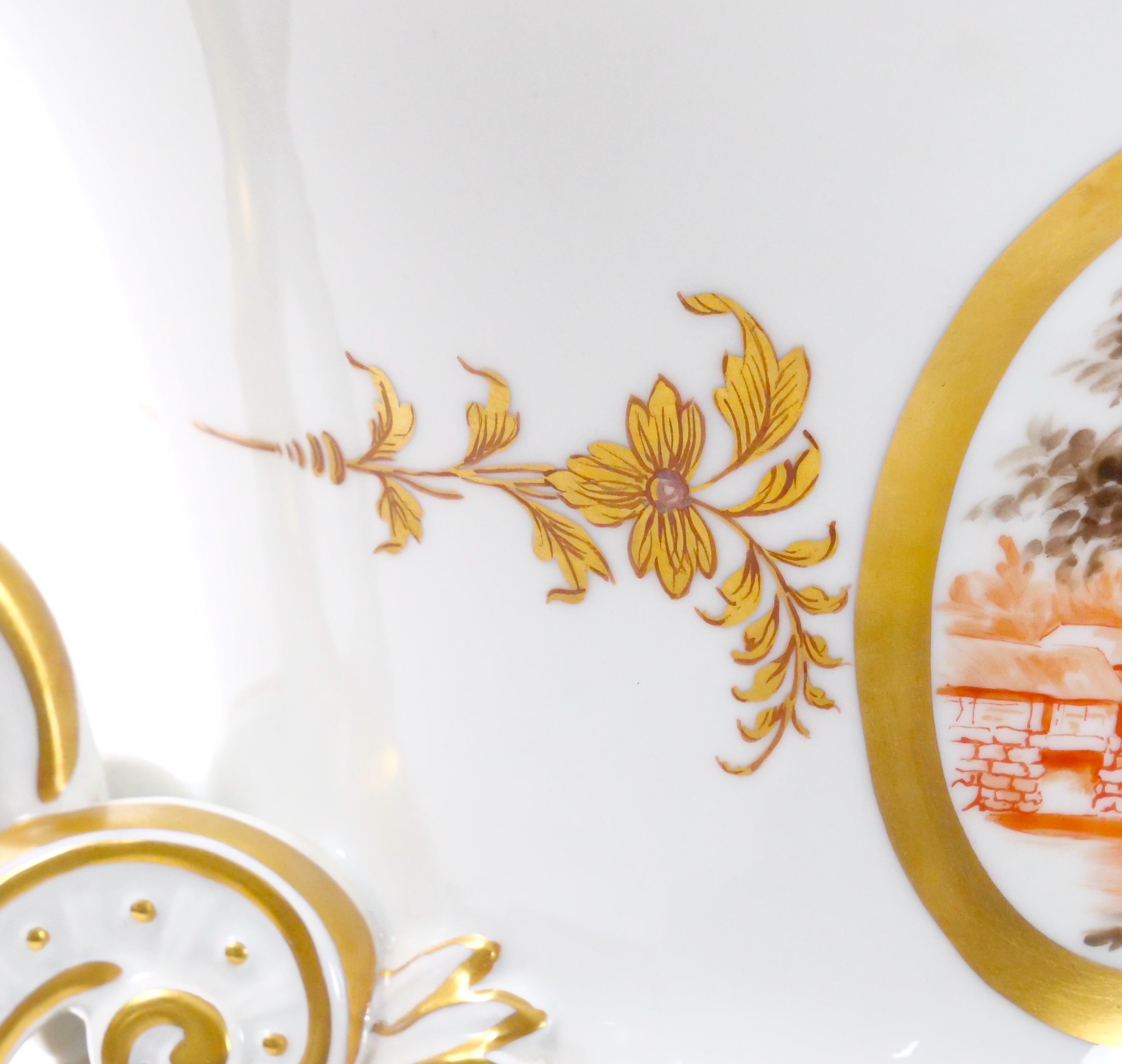 Urna da centrotavola decorativa francese Old Paris, di grandi dimensioni. in vendita 2