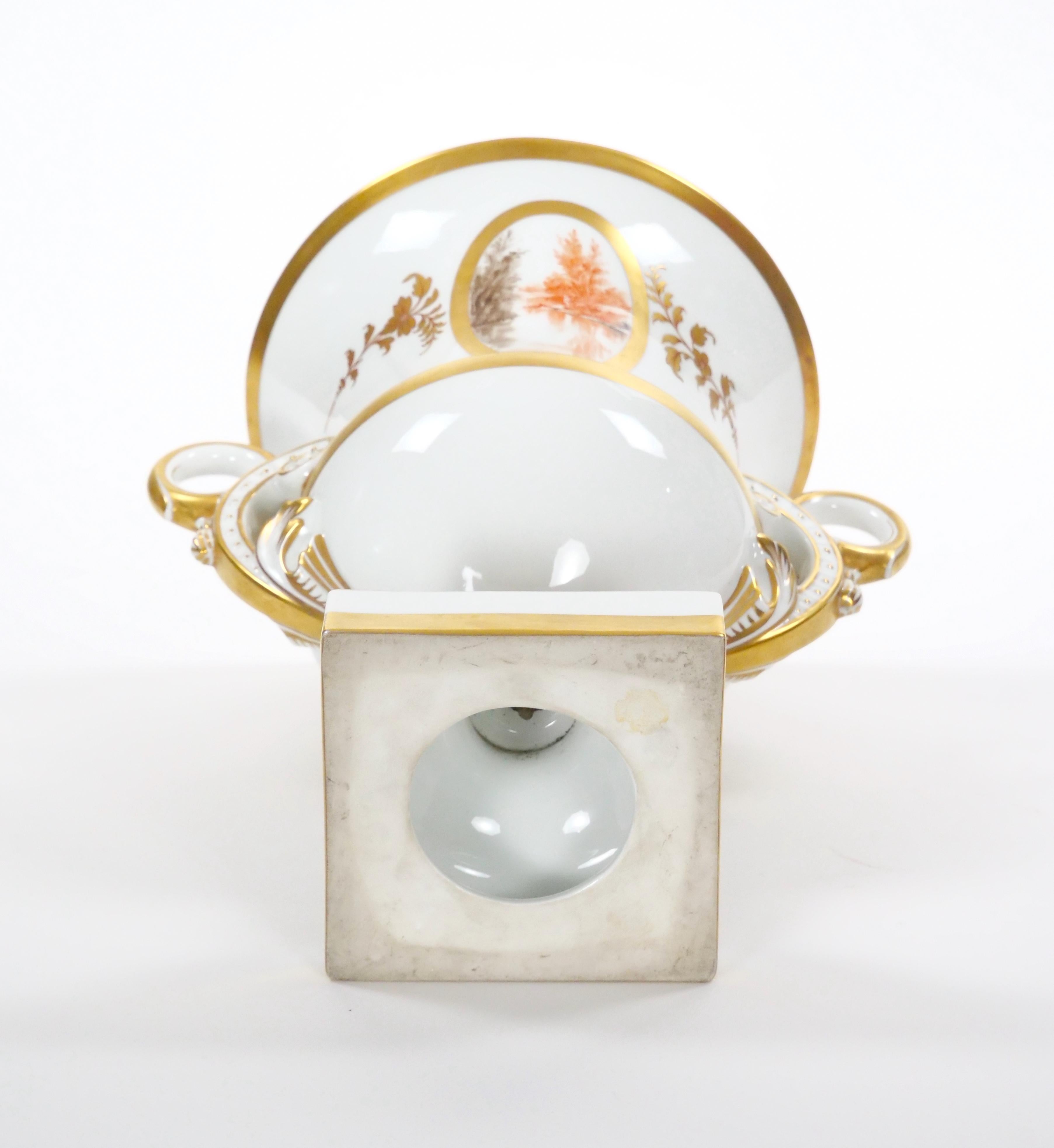 Urna da centrotavola decorativa francese Old Paris, di grandi dimensioni. in vendita 10