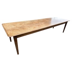 Antique Large Pale 3m Farmhouse Table