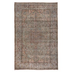 Antique Large Persian Kerman Carpet, circa 1920s