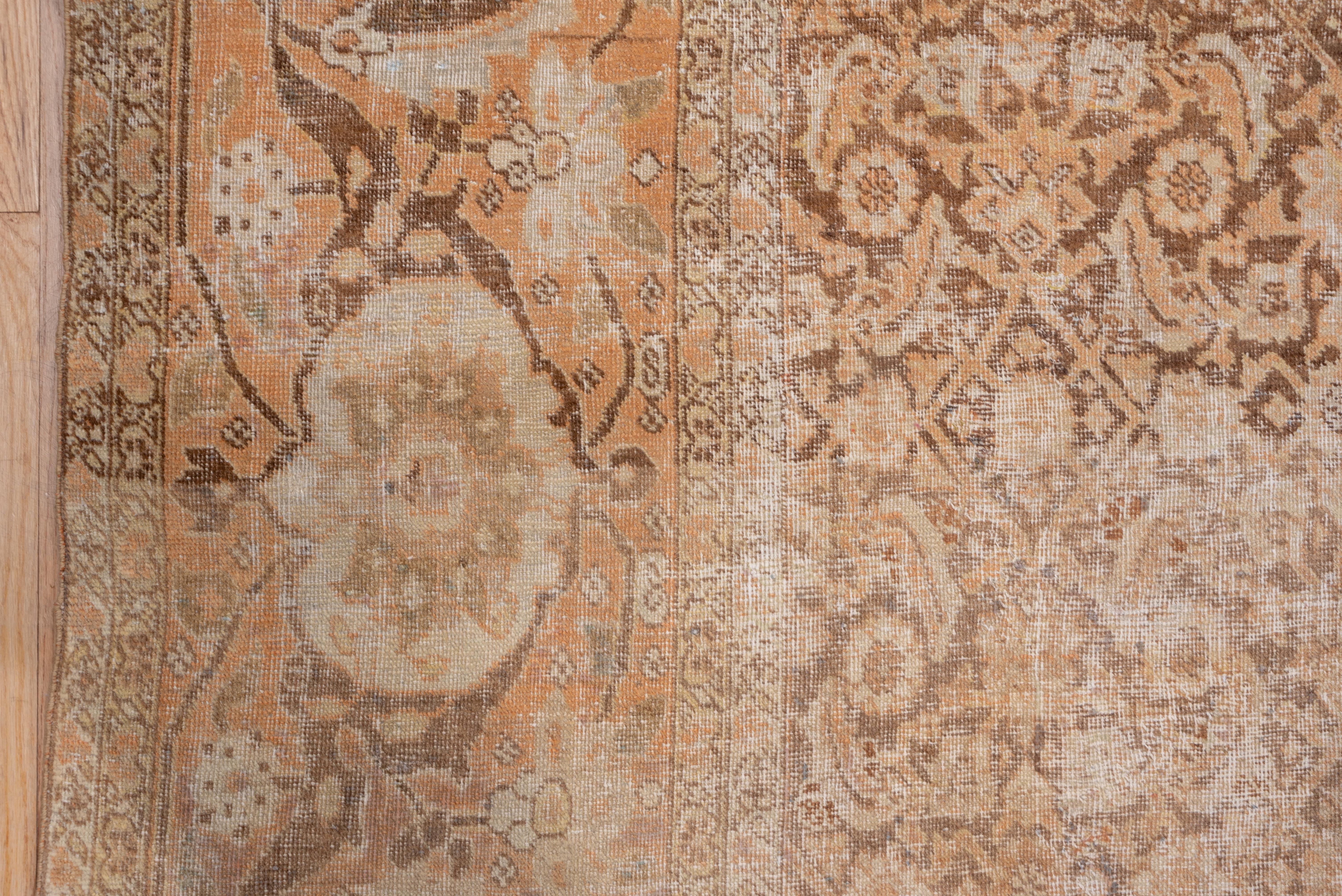 Wool Antique Large Persian Tabriz Carpet, circa 1920s For Sale