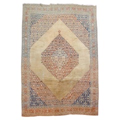 Antiker großer persischer Täbris-Teppich, 19. Jahrhundert