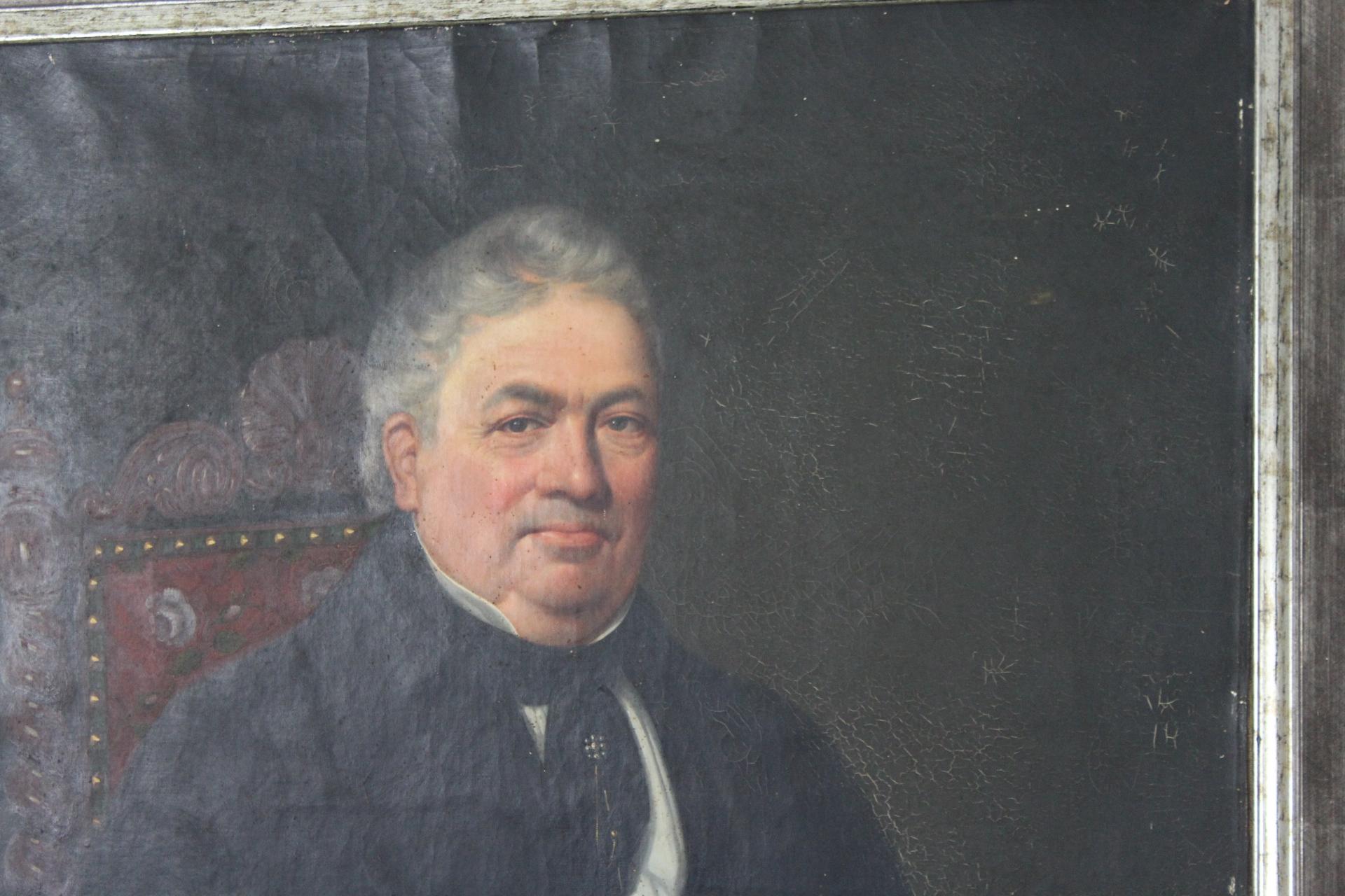 Antique grande ritratto di francese  Bordeaux Gentleman In condizioni buone in vendita a Seaford, GB