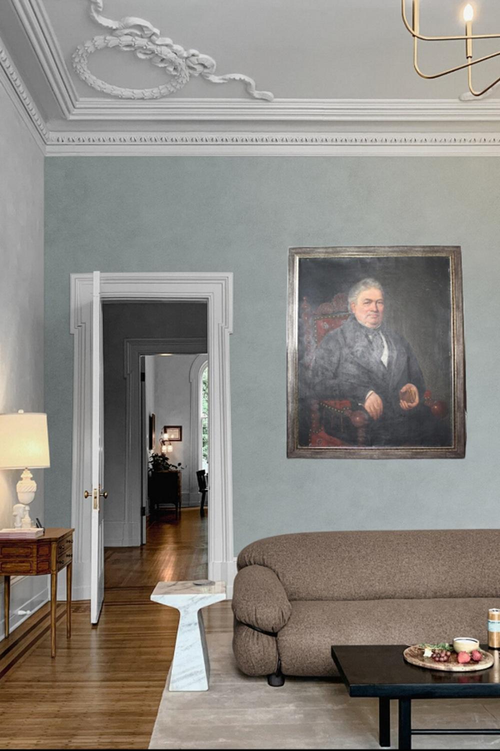 Tela Antique grande ritratto di francese  Bordeaux Gentleman in vendita