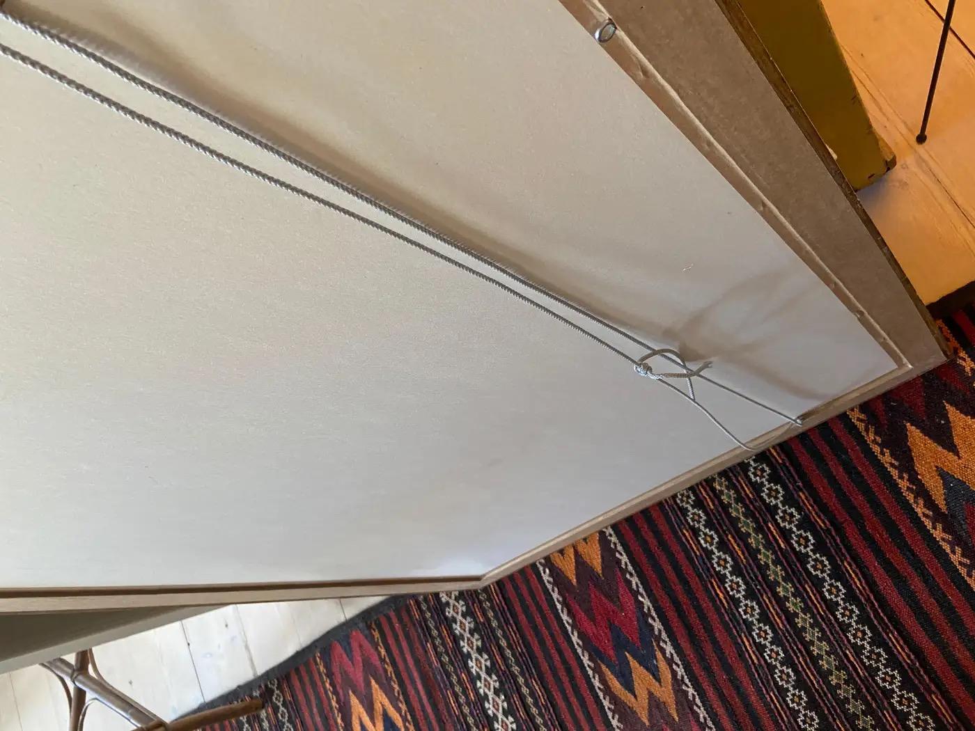 Antiker großer rechteckiger Spiegel mit Silberrahmen, Frankreich, frühes 19. Jahrhundert (Französisch) im Angebot