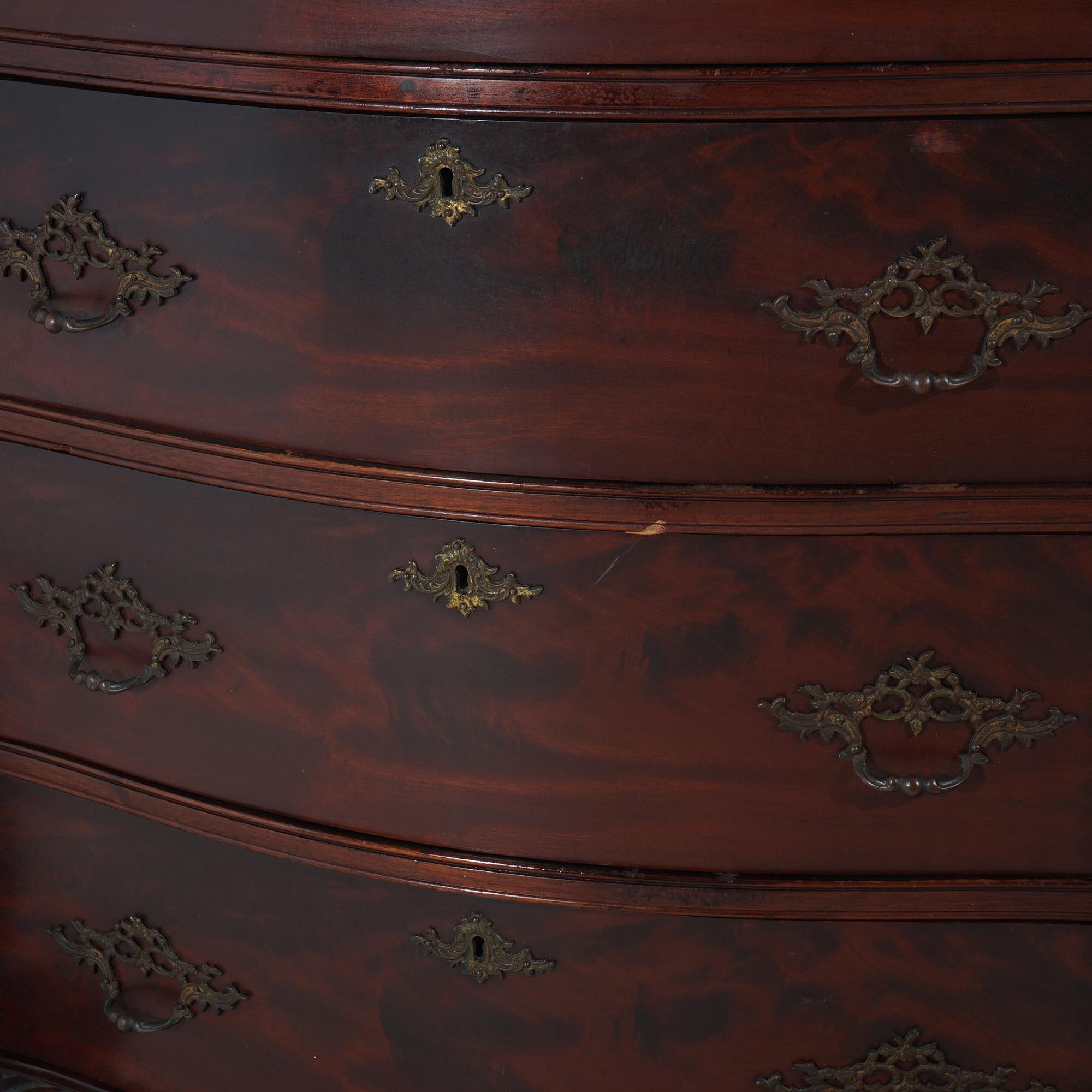 Antique Large RJ Horner Dresser with Twisted Columns & Gadrooned Trim c1890  7
