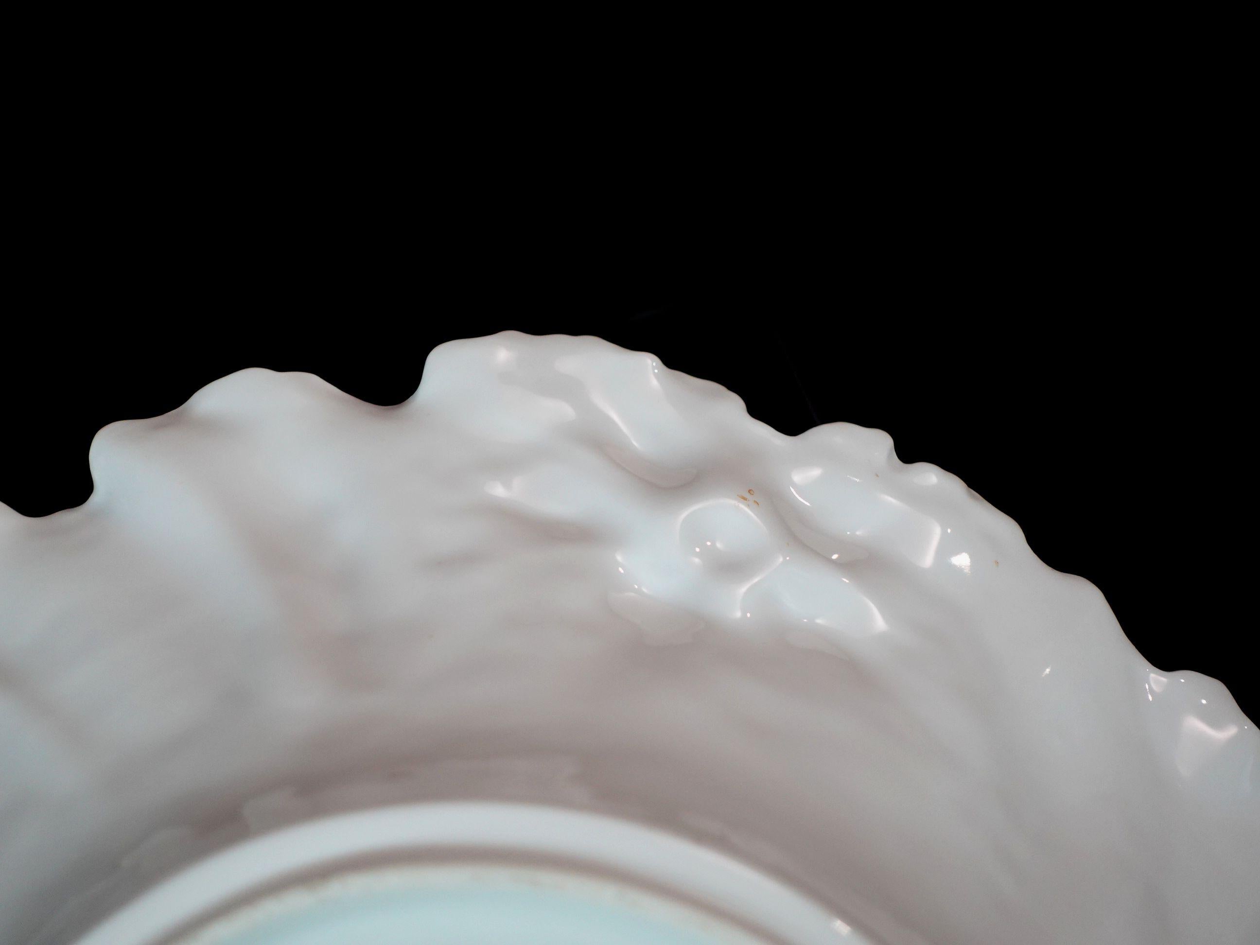 Antique Large RS Prussia German Porcelain Bowl, #R00002 For Sale 9